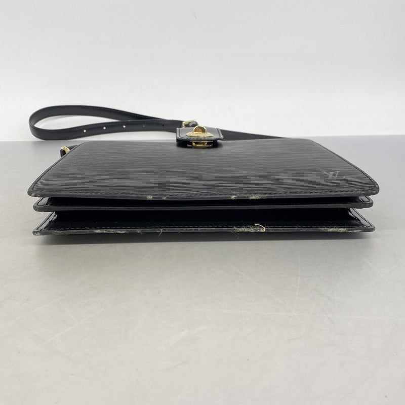 【6kc2360】ルイヴィトン ショルダーバッグ エピ カプチン M52342 ノワール【中古】レディース