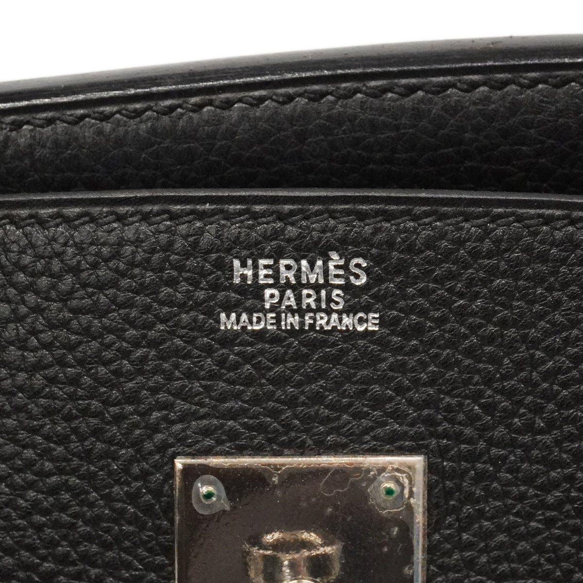 【6kc2365-h】エルメス ハンドバッグ バーキン30 トゴ ブラック シルバー金具 □G刻印【中古】レディース