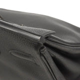 【6kc2365-h】エルメス ハンドバッグ バーキン30 トゴ ブラック シルバー金具 □G刻印【中古】レディース