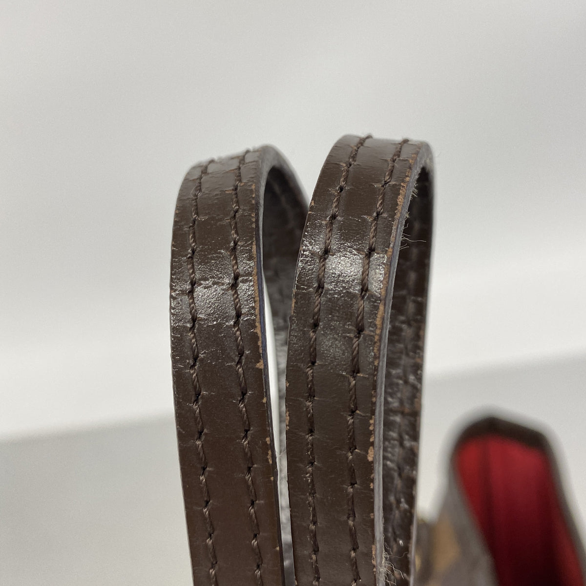 【6kc2368】ルイヴィトン トートバッグ ダミエ ネヴァーフルPM N51109 エベヌ【中古】レディース