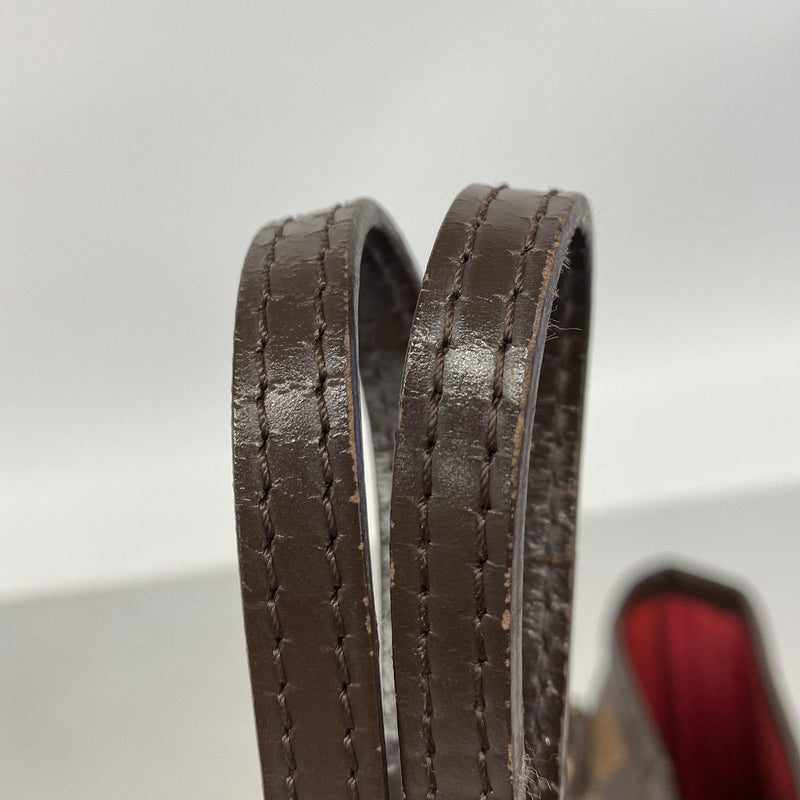 【6kc2368】ルイヴィトン トートバッグ ダミエ ネヴァーフルPM N51109 エベヌ【中古】レディース