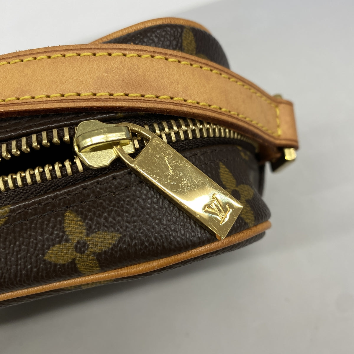 【6kc2373】ルイヴィトン ショルダーバッグ モノグラム ポシェットシテ M51183 ブラウン【中古】レディース