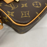 【6kc2373】ルイヴィトン ショルダーバッグ モノグラム ポシェットシテ M51183 ブラウン【中古】レディース