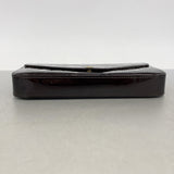 【6kc2375】ルイヴィトン ショルダーウォレット ヴェルニ ポシェットフェリシー M61267 アマラント【中古】レディース