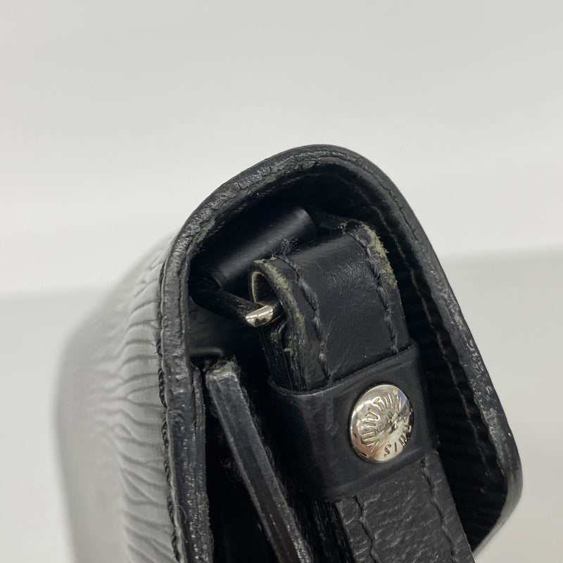 【6kc2393】ルイヴィトン クラッチバッグ エピ ポシェットセリエドラゴンヌ M52762 ノワール【中古】メンズ