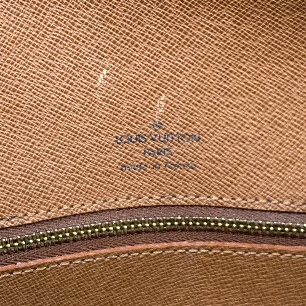 【6kc2409】ルイヴィトン ショルダーバッグ モノグラム サンクルーGM M51242 ブラウン【中古】レディース