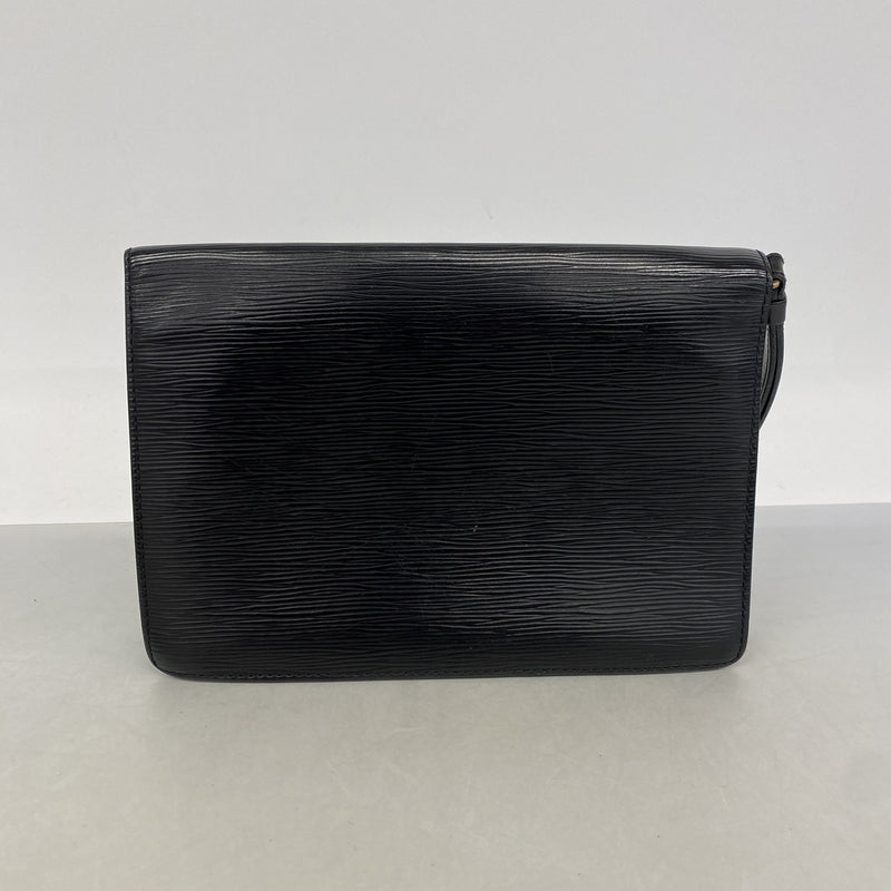 【6kc2411】ルイヴィトン クラッチバッグ エピ ポシェットセリエドラゴンヌ M52612 ノワール【中古】メンズ