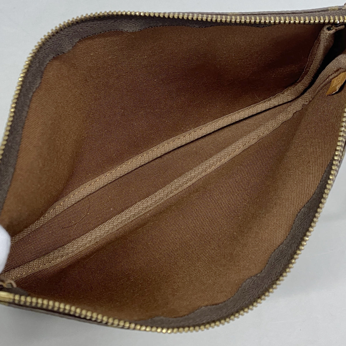 【6kc2413】ルイヴィトン ポーチ モノグラム ポシェットアクセソワール M51980 ブラウン【中古】レディース