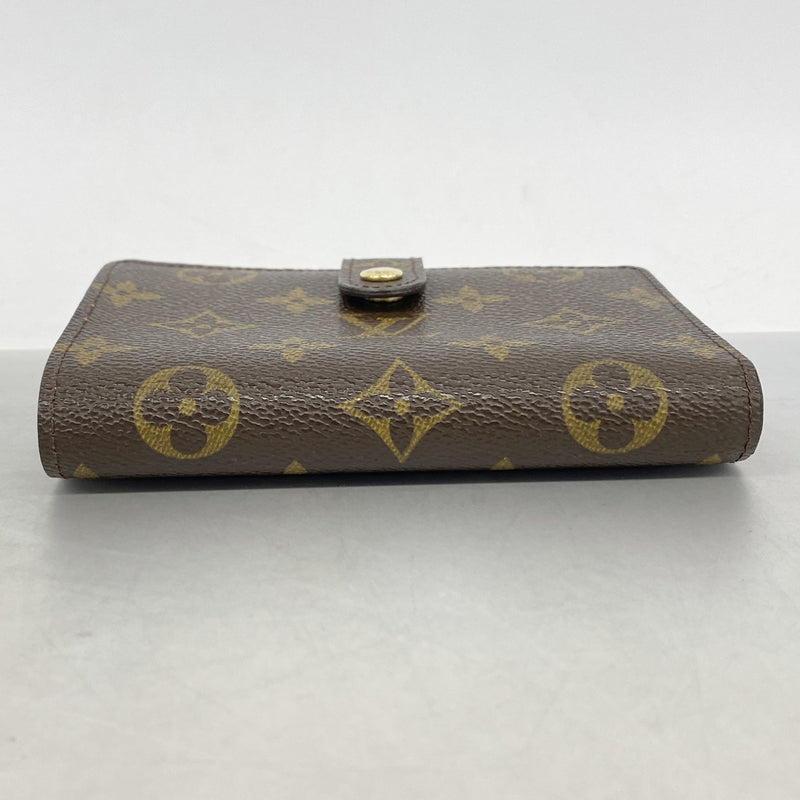 【6kc2414】ルイヴィトン 財布 モノグラム ポルトモネビエヴィエノワ M61663 ブラウン【中古】レディース