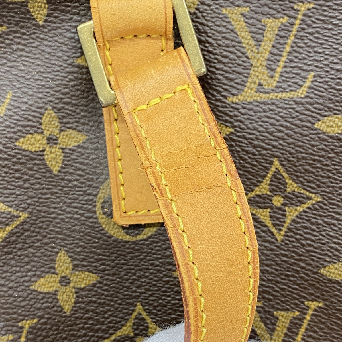【6kc2418】ルイヴィトン トートバッグ モノグラム カバメゾ M51151 ブラウン【中古】レディース