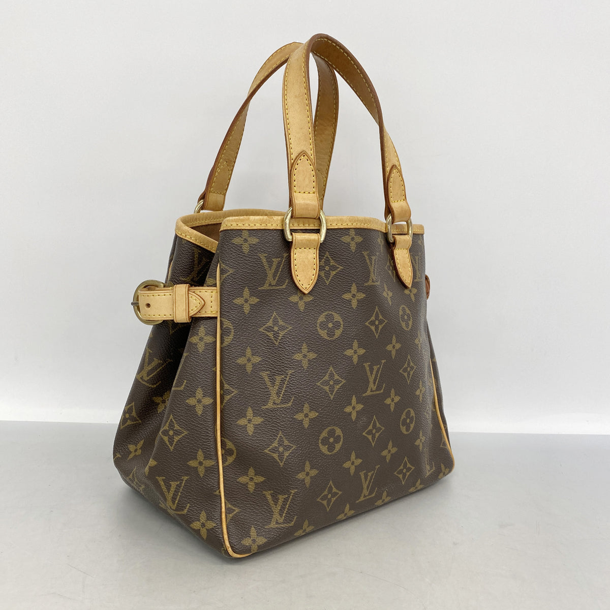 【6kc2421】ルイヴィトン ハンドバッグ モノグラム バティニョール M51156 ブラウン【中古】レディース