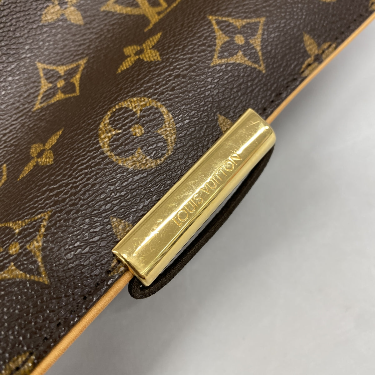 【6kc2443】ルイヴィトン ショルダーバッグ モノグラム アベス M45257 ブラウン【中古】メンズ レディース ユニセックス