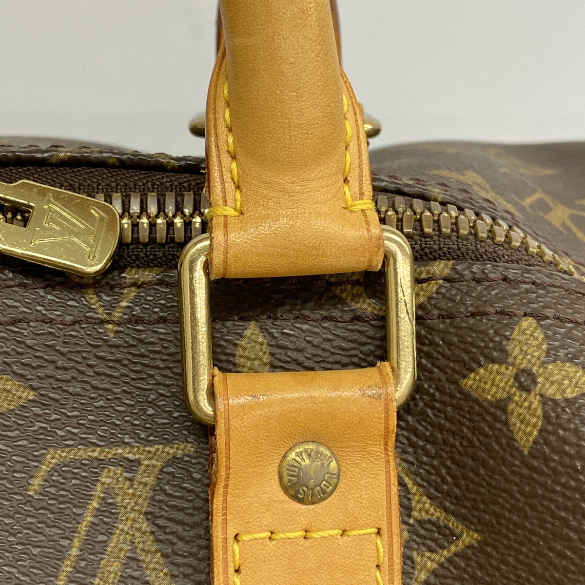 【6kc2483】ルイヴィトン ボストンバッグ モノグラム キーポル50 M41426 ブラウン【中古】メンズ レディース ユニセックス