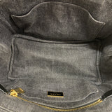【6kc2486】プラダ トートバッグ カナパ キャンバス ブラック ゴールド金具【中古】レディース