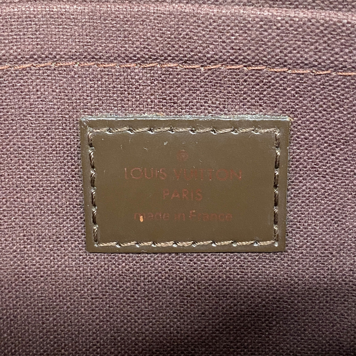 【6kc2504】ルイヴィトン ハンドバッグ ダミエ フェイボリットPM N41276 エベヌ【中古】レディース