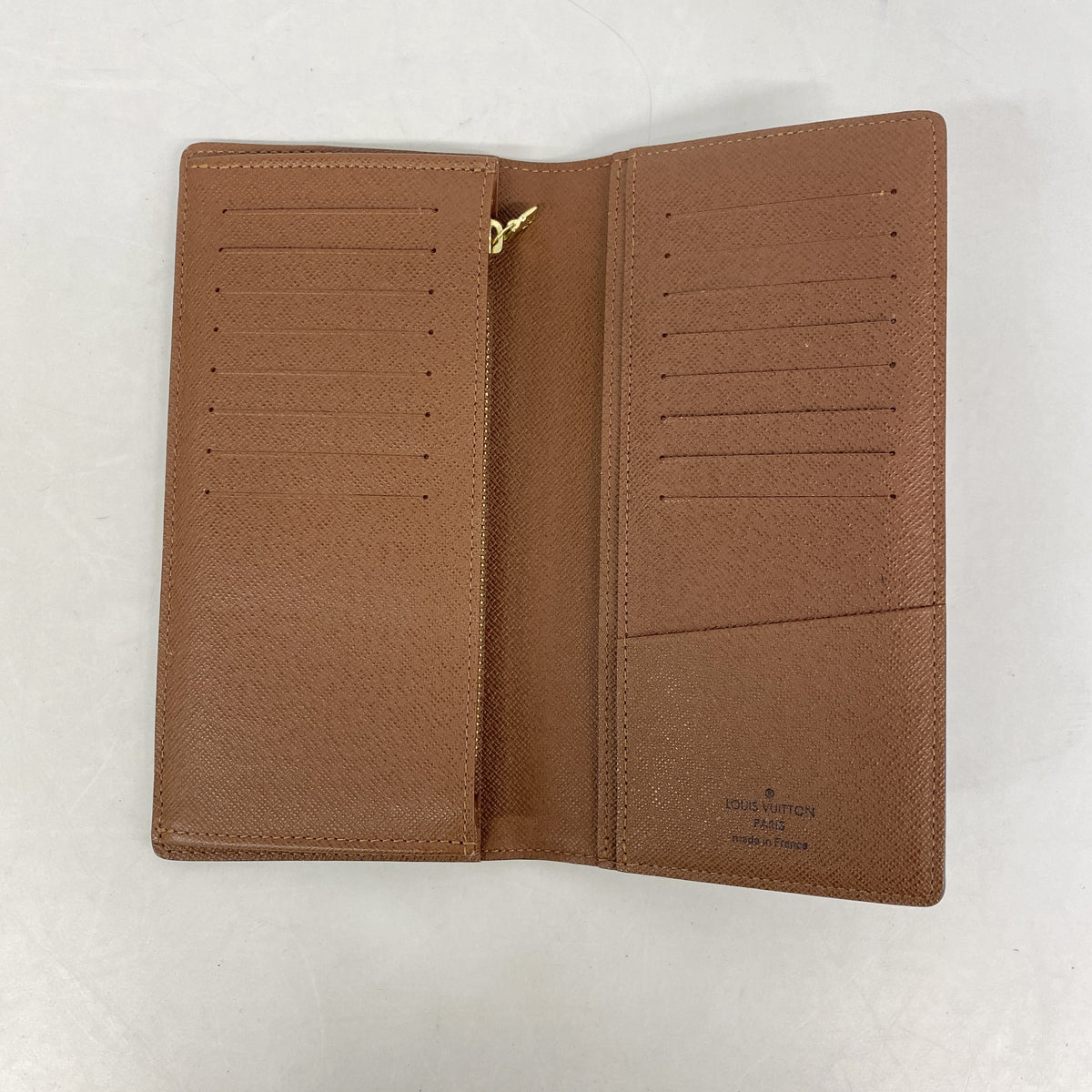 【6kc2505】ルイヴィトン 長財布 モノグラム ポルトフォイユブラザ M66540 ブラウン【中古】メンズ