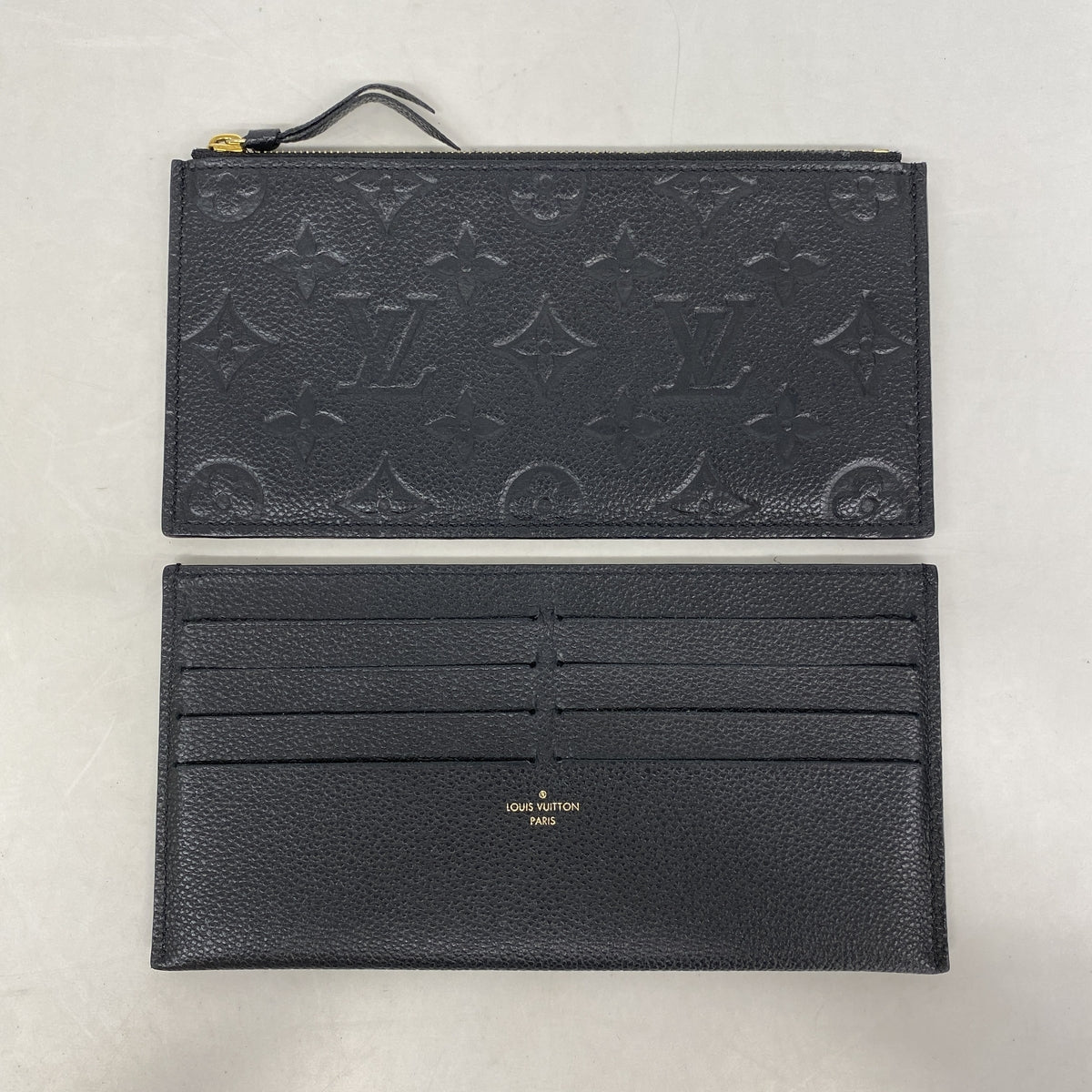 【6kc2512】ルイヴィトン ショルダーウォレット モノグラム・アンプラント ポシェットフェリシー M64064 ノワール【中古】レディース