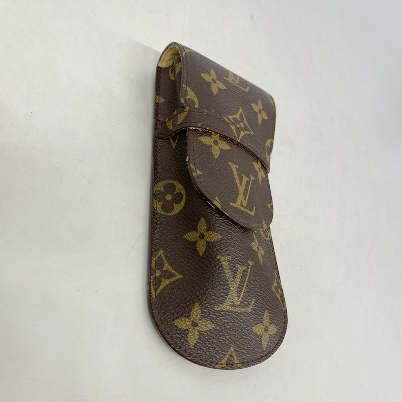 【6kc2513】ルイヴィトン メガネケース モノグラム エテュイリュネットラバ M62970 ブラウン【中古】メンズ レディース ユニセックス