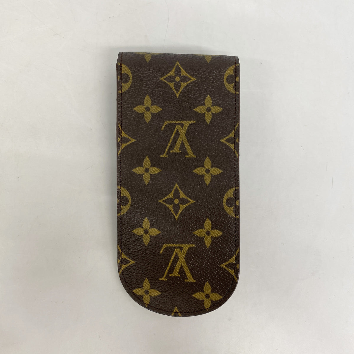 【6kc2513】ルイヴィトン メガネケース モノグラム エテュイリュネットラバ M62970 ブラウン【中古】メンズ レディース ユニセックス