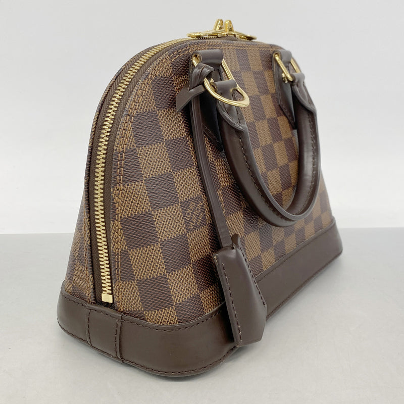 【6kc2519-h】ルイヴィトン ハンドバッグ ダミエ アルマBB N41221 エベヌ 2wayバッグ【中古】レディース