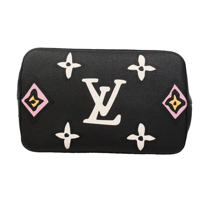 【6kc2560】ルイヴィトン ショルダーバッグ ワイルドアットハート ネオノエ M45821 ノワール【中古】レディース
