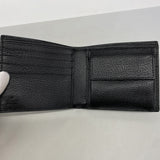 【6kc2562】グッチ 財布 GGマーモント 428725 レザー ブラック ゴールド金具【中古】メンズ