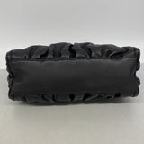 【6kc2565】グッチ ショルダーバッグ グッチシマ アビー 190525 レザー ブラック シャンパンゴールド金具【中古】レディース