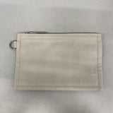 【6kc2572】エルメス トートバッグ ヴァルパライソPM トワルシェブロン ホワイト シルバー金具 □L刻印【中古】レディース