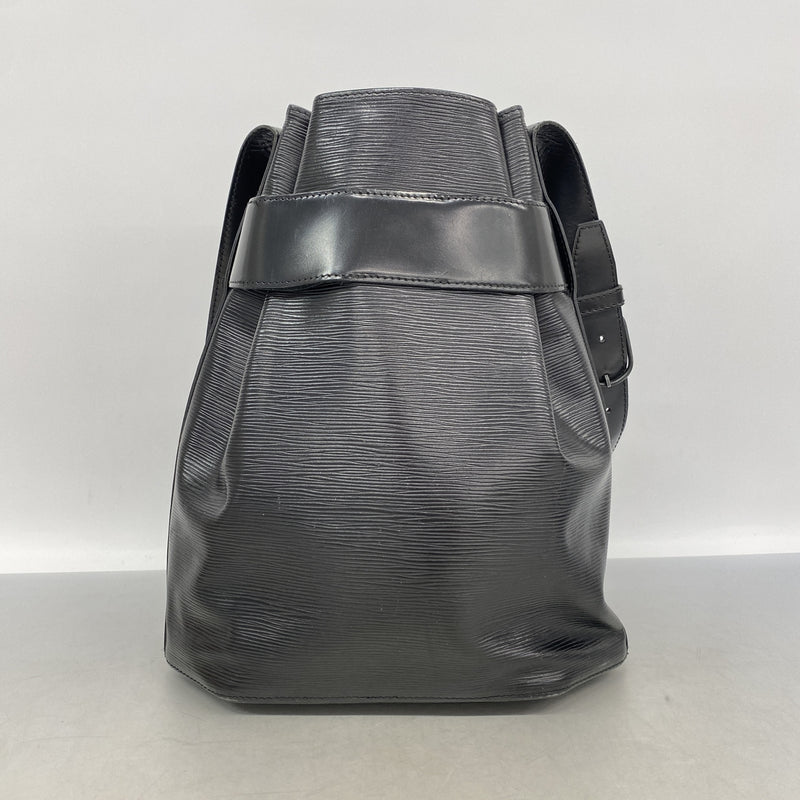 【6kc2575】ルイヴィトン ショルダーバッグ エピ サックデポールGM M80155 ノワール【中古】レディース