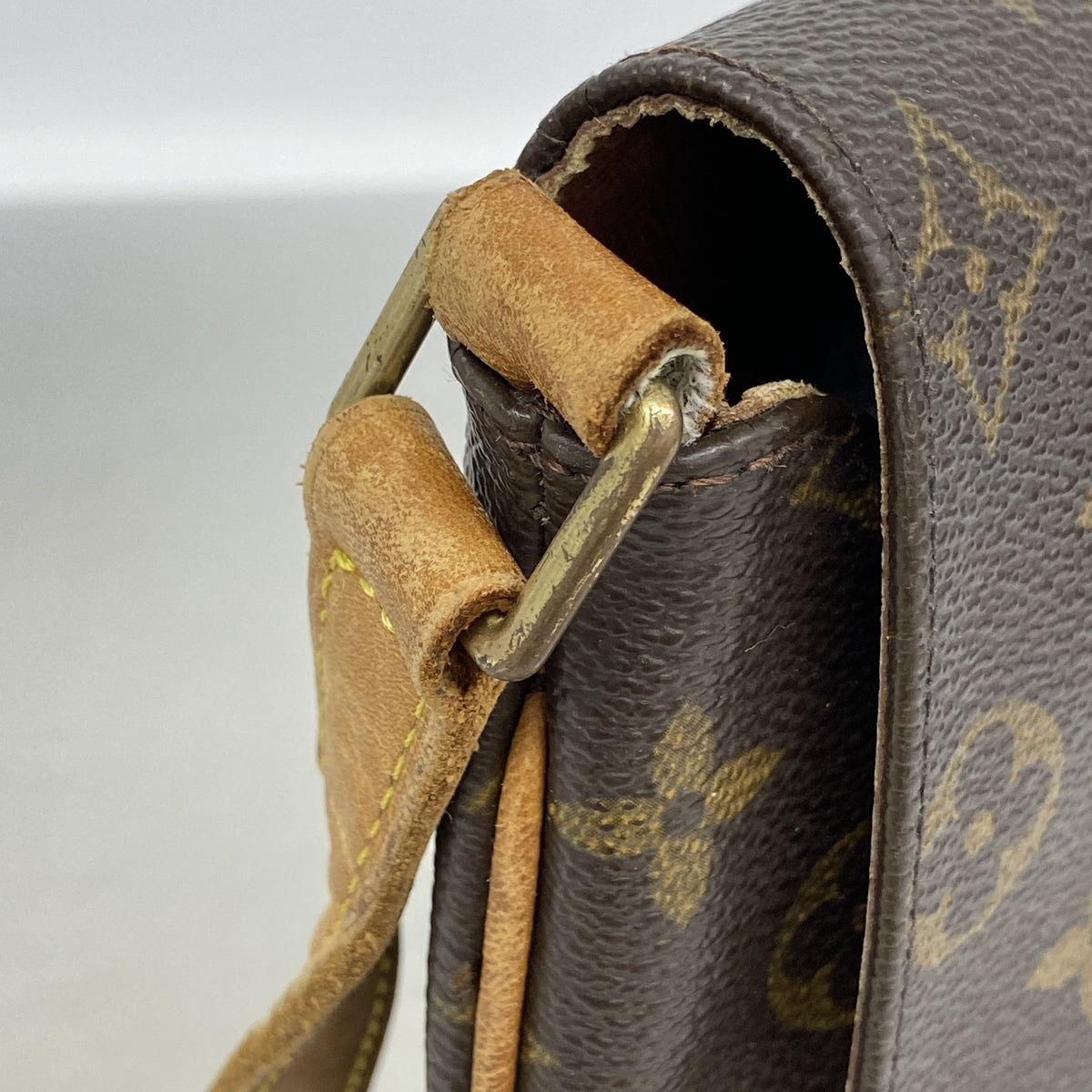 【6kc2576】ルイヴィトン ショルダーバッグ モノグラム ミュゼットサルサショートストラップ M51258 ブラウン【中古】レディース