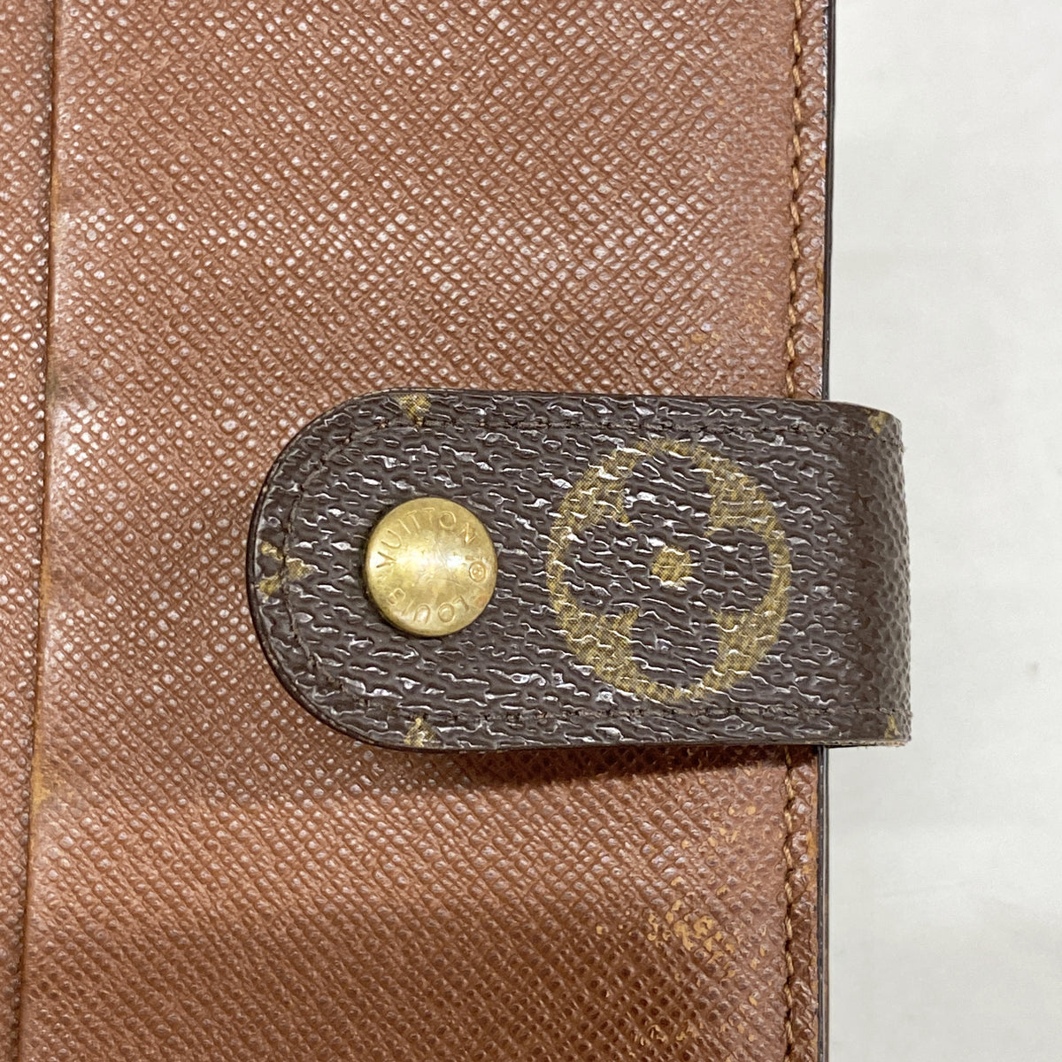 【6kc2599】ルイヴィトン 財布 モノグラム ポルトパピエジップ M61207 ブラウン【中古】メンズ レディース ユニセックス