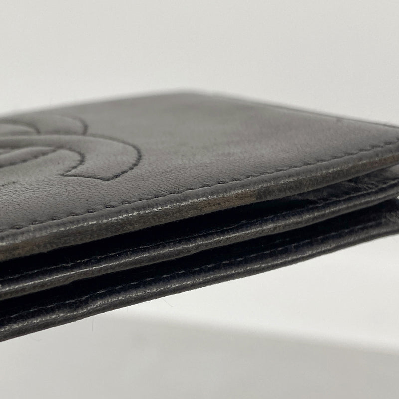 【6kc2610】シャネル カードケース ラムスキン ブラック【中古】メンズ レディース ユニセックス