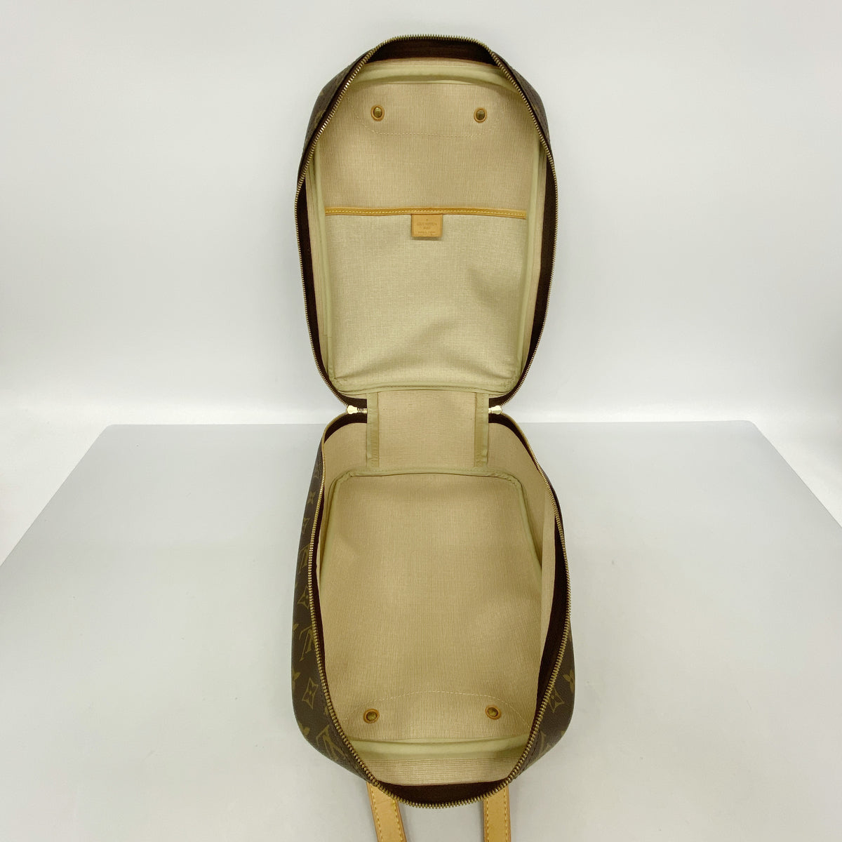【6kc2612】ルイヴィトン ハンドバッグ モノグラム エクスキュルシオン M41450 ブラウン【中古】レディース