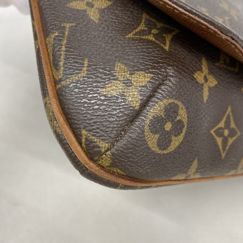 【6kc2614】ルイヴィトン ショルダーバッグ モノグラム ミュゼットサルサロングストラップ M51387 ブラウン【中古】レディース