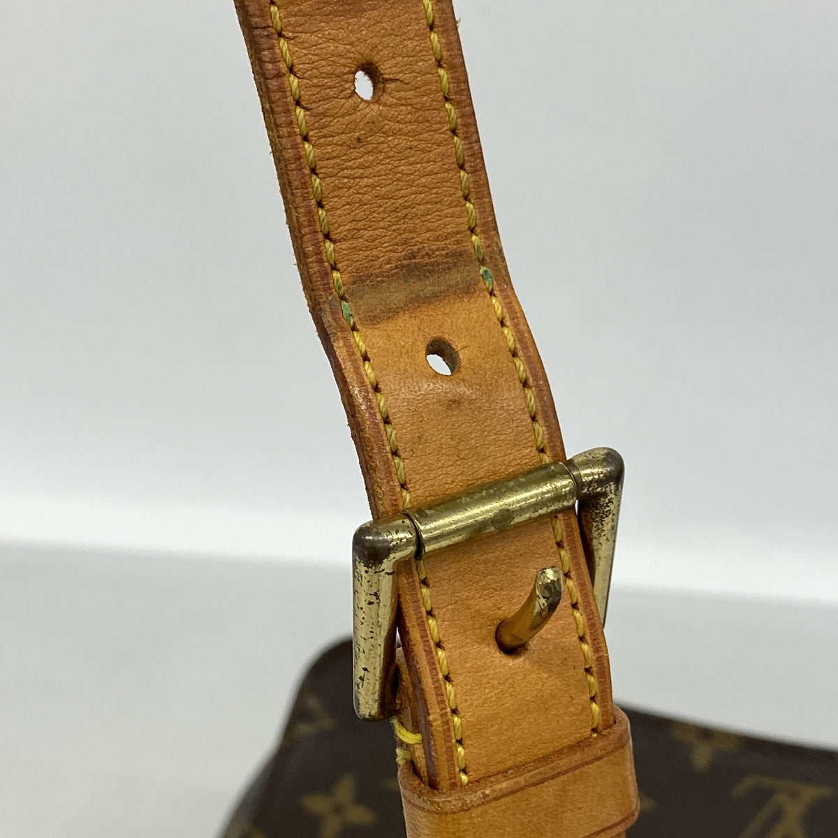 【6kc2615】ルイヴィトン ショルダーバッグ モノグラム ミュゼット M51256 ブラウン【中古】レディース