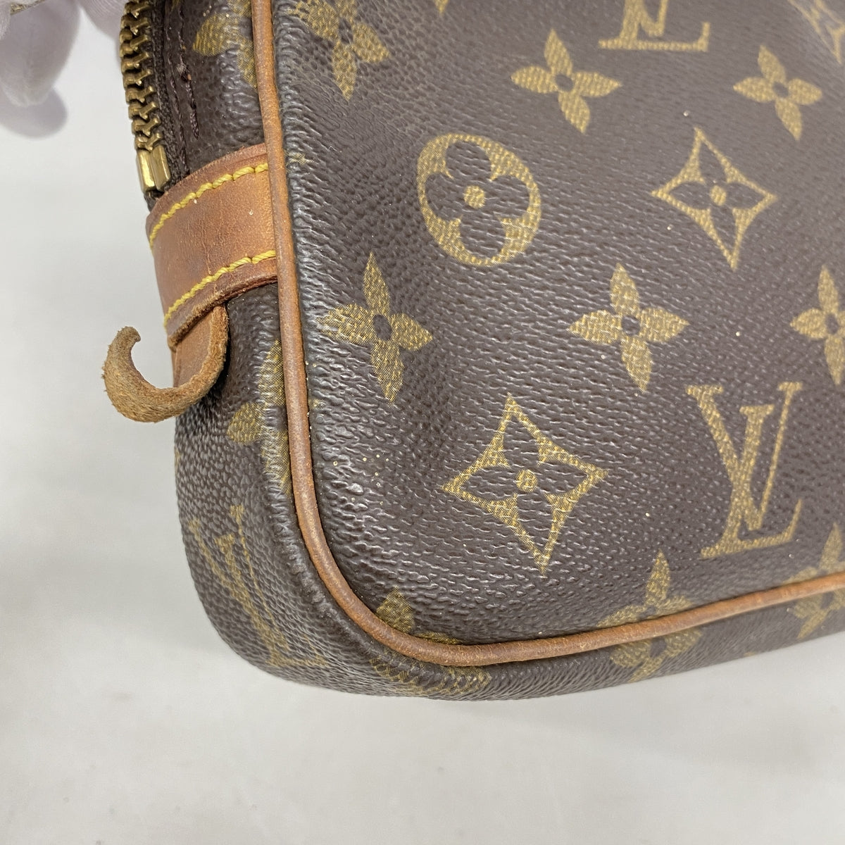 【6kc2616】ルイヴィトン ショルダーバッグ モノグラム ポシェットマルリーバンドリエール M51828 ブラウン【中古】レディース