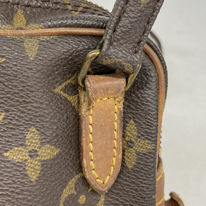 【6kc2616】ルイヴィトン ショルダーバッグ モノグラム ポシェットマルリーバンドリエール M51828 ブラウン【中古】レディース