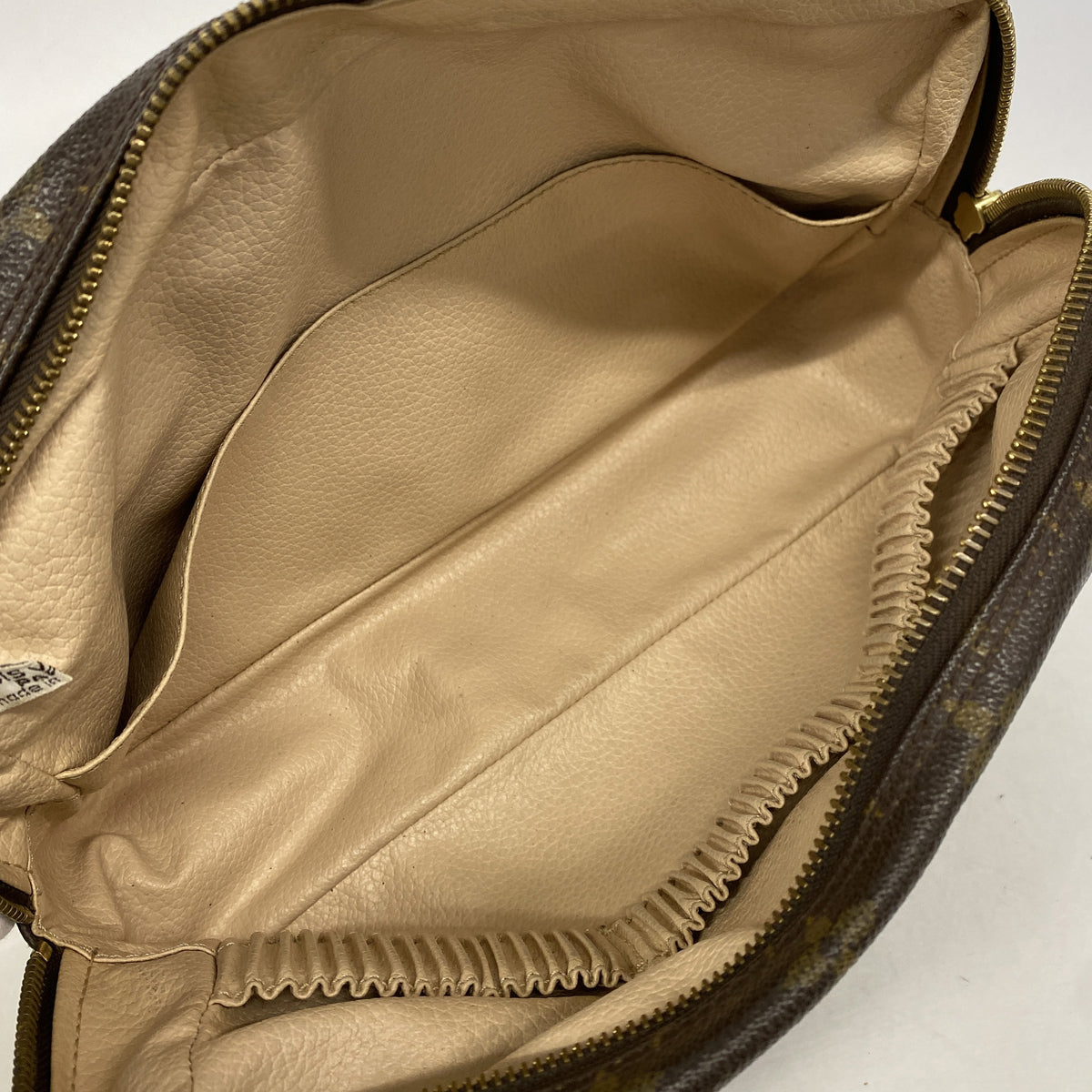 【6kc2628】ルイヴィトン ポーチ モノグラム トゥルーストワレット28 M47522 ブラウン【中古】レディース