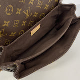 【6kc2632】ルイヴィトン ハンドバッグ モノグラム ポシェットメティスMM M44875 ブラウン 2wayバッグ【中古】レディース