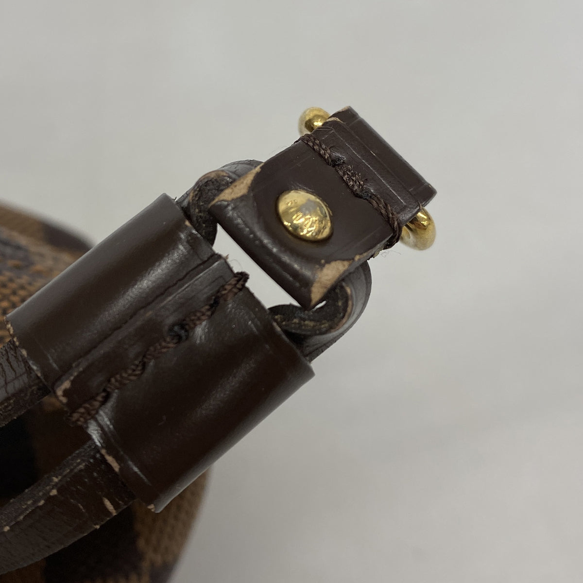 【6kc2633】ルイヴィトン トートバッグ ダミエ ネヴァーフルMM N51105 エベヌ【中古】レディース