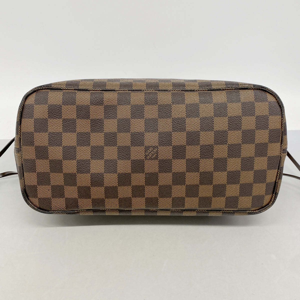 【6kc2633】ルイヴィトン トートバッグ ダミエ ネヴァーフルMM N51105 エベヌ【中古】レディース