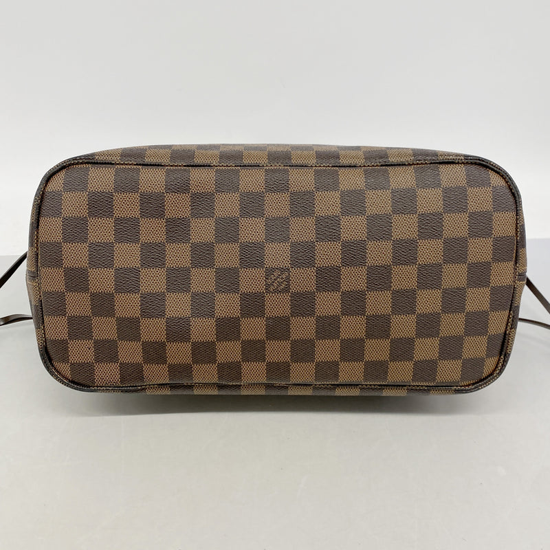 【6kc2633】ルイヴィトン トートバッグ ダミエ ネヴァーフルMM N51105 エベヌ【中古】レディース
