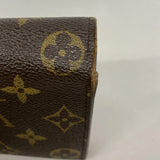 【6kc2636】ルイヴィトン 長財布 モノグラム ポシェットポルトモネクレディ M61726 ブラウン【中古】レディース