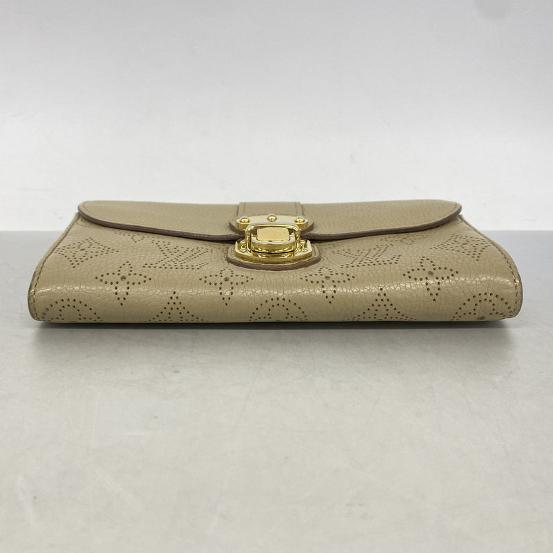 【6kc2637】ルイヴィトン 長財布 マヒナ ポルトフォイユイリス M58134 オパール【中古】レディース
