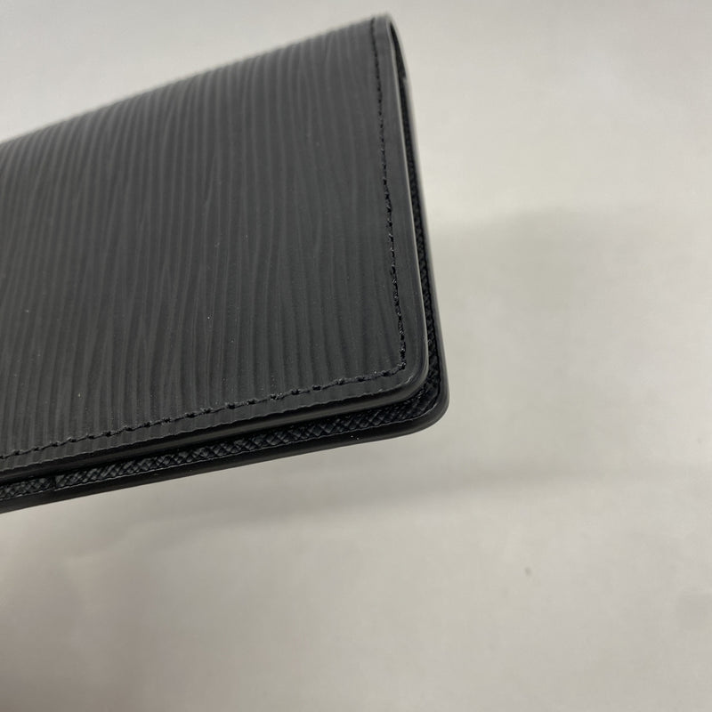 【6kc2640】ルイヴィトン カードケース エピ オーガナイザードゥポッシュ M60642 ノワール【中古】メンズ レディース ユニセックス