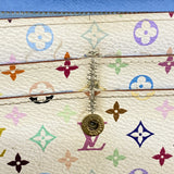 【6kc2649】ルイヴィトン 長財布 モノグラム・マルチカラー ポルトフォイユサラ M93742 ブロン/レザン【中古】レディース