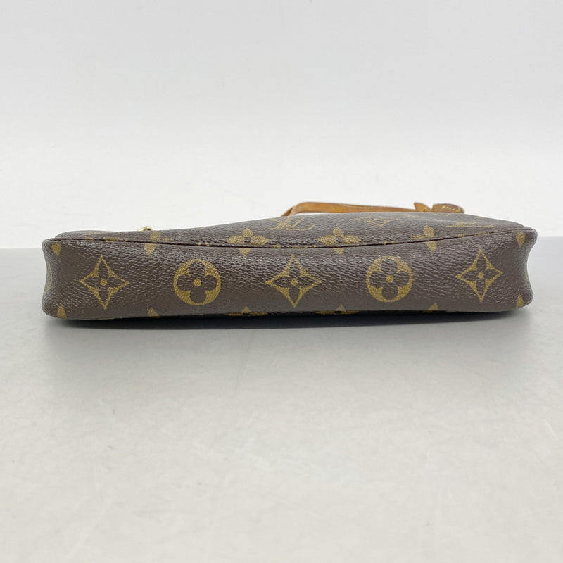 【6kc2657】ルイヴィトン ポーチ モノグラム ポシェットアクセソワール M51980 ブラウン【中古】レディース