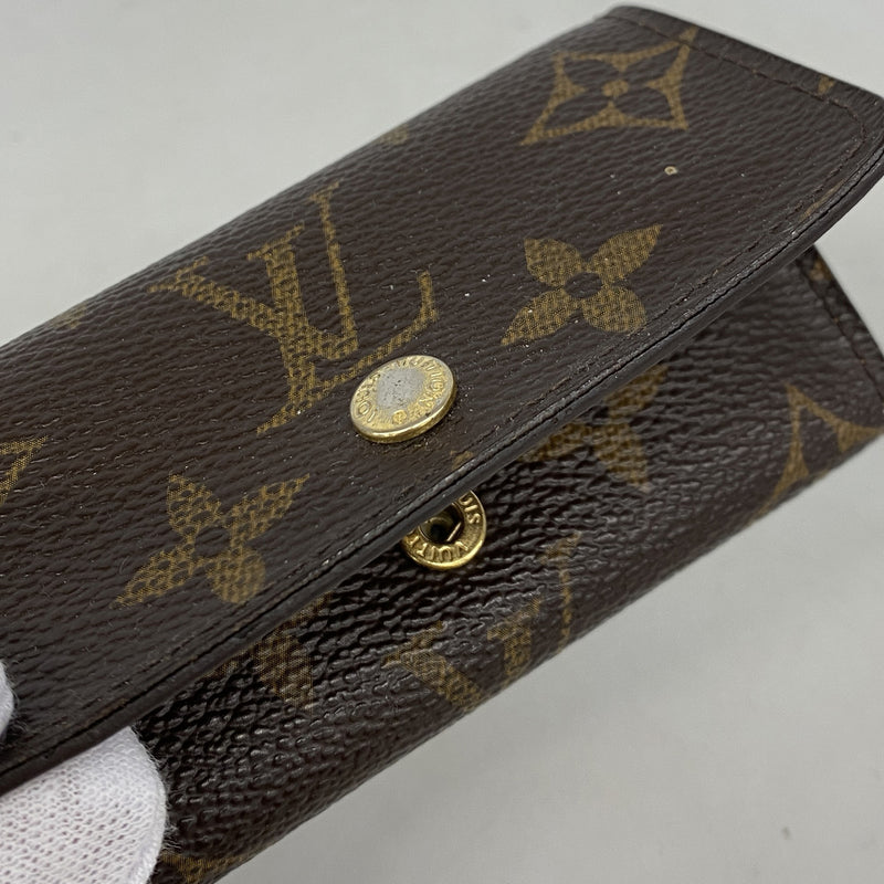 【6kc2658】ルイヴィトン キーケース モノグラム ミュルティクレ4 M62631 ブラウン【中古】メンズ レディース ユニセックス