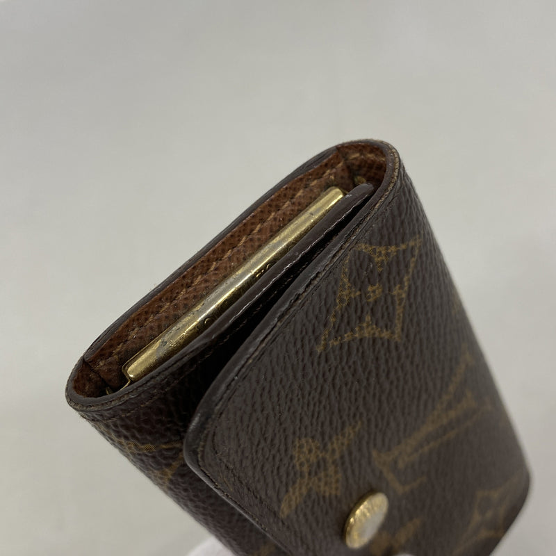 【6kc2658】ルイヴィトン キーケース モノグラム ミュルティクレ4 M62631 ブラウン【中古】メンズ レディース ユニセックス