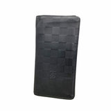【6kc2669】ルイヴィトン 長財布 ダミエ・アンフィニ ポルトフォイユブラザ N63010 オニキス【中古】メンズ